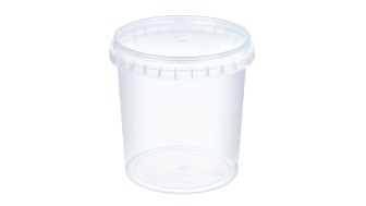 Тара пластикова харчова 0.5 л  (висока)